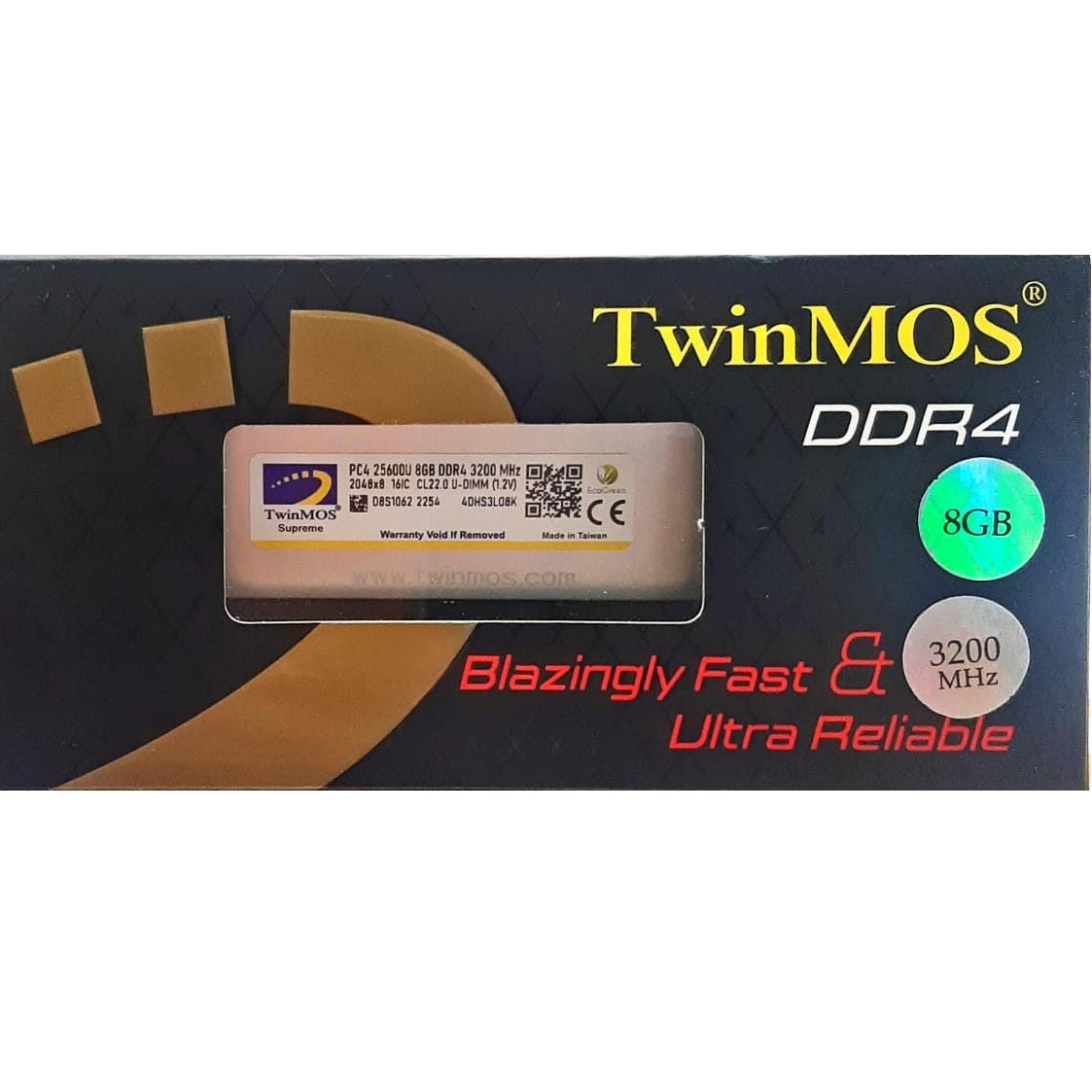 TwinMOS DDR4 8GB 3200MHz | رم كامپيوتر-