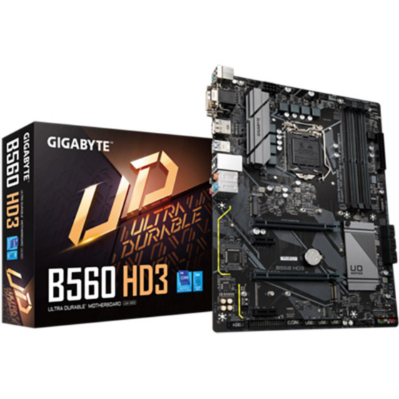 Mb GigaByte B560 HD3 +CPU  Core i7-11700K - 