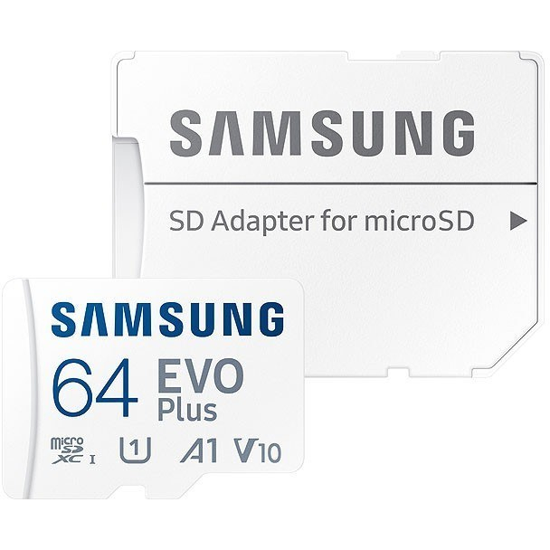 کارت حافظه microSDXC سامسونگ EVO Plus کلاس 10 سرعت 130MBps ظرفیت 64 گیگابایت همراه با آداپتور SD - 